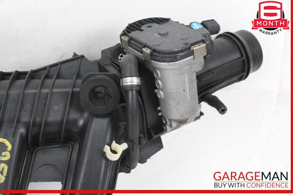 10-16 Mercedes W204 C250 Intake Manifold Assembly w/ Valve Motor & Throttle Body