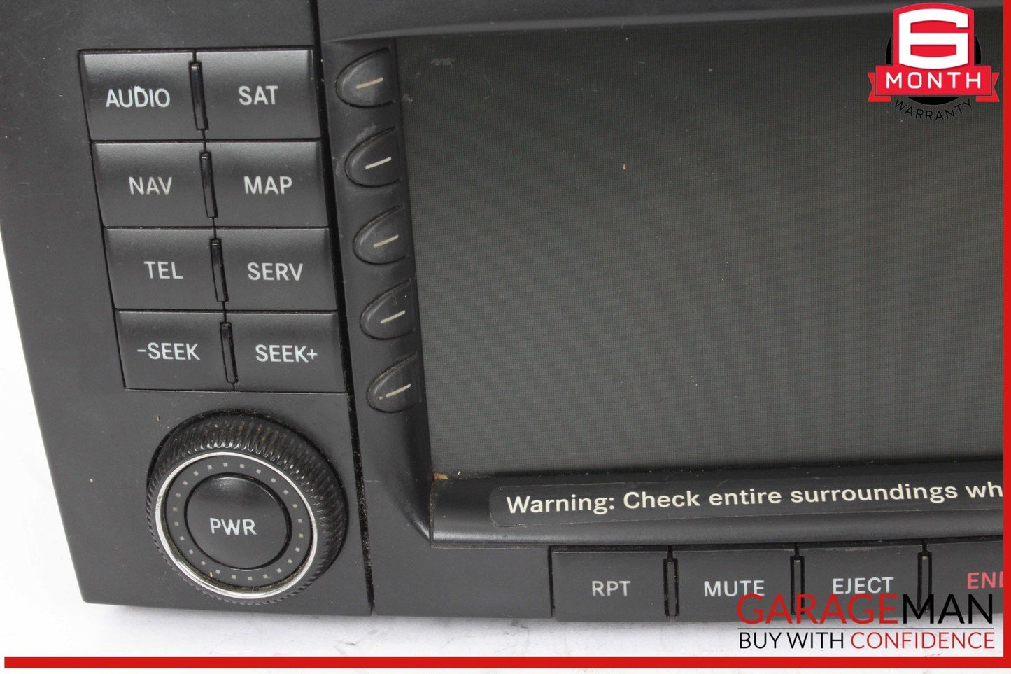 06-09 Mercedes W251 R500 AM FM Audio Radio Navigation CD Player Head Unit OEM