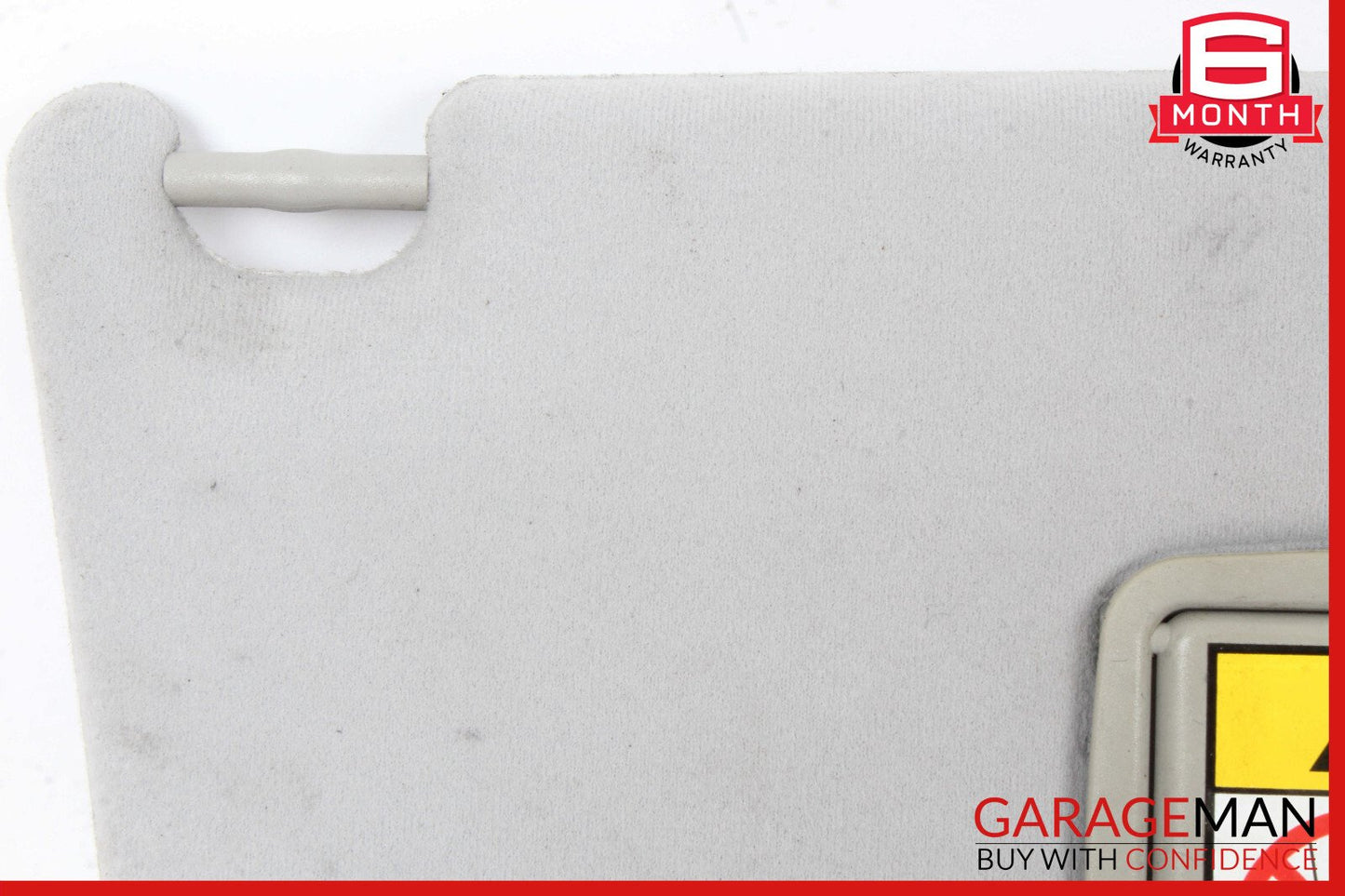 03-18 Maserati Quattroporte M139 Right Side Sun Visor Shade Suede OEM