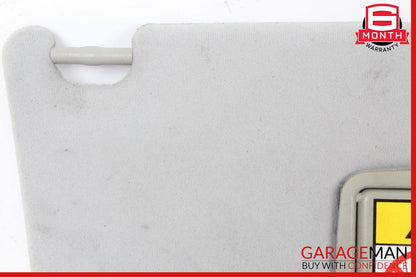 03-18 Maserati Quattroporte M139 Right Side Sun Visor Shade Suede OEM