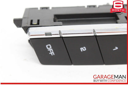 11-16 Porsche Cayenne 958 Front Right Passenger Side Seat Memory Control Switch