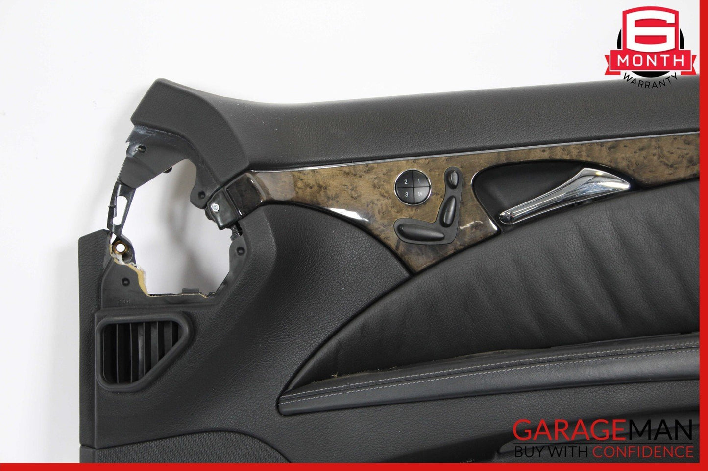 03-06 Mercedes W211 E55 AMG Front Right Side Interior Door Panel Trim Assy Black