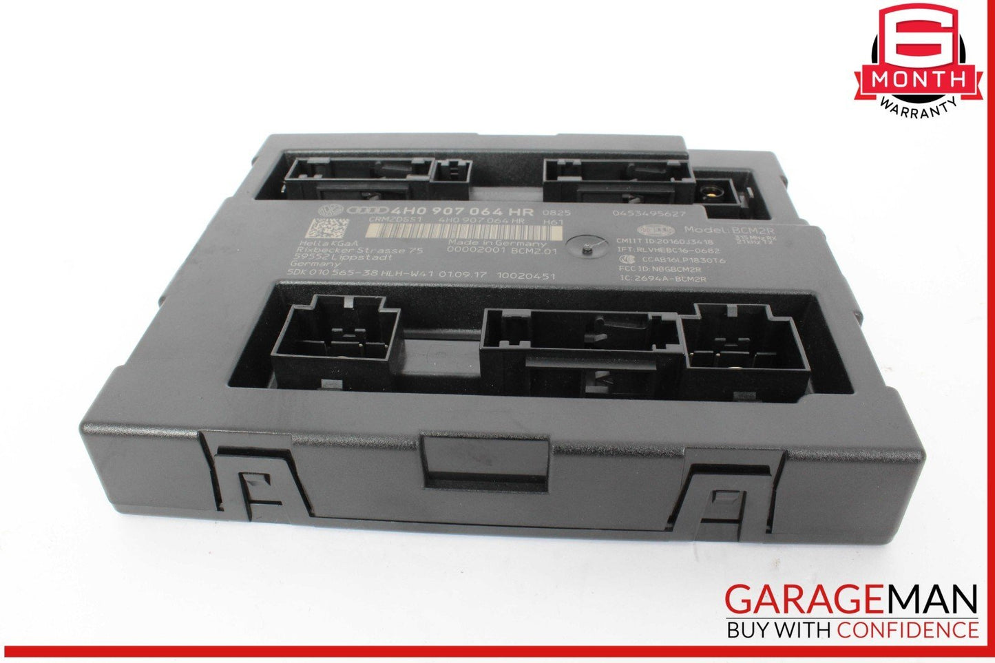 16-18 Audi A6 A7 Body Comfort BCM Control Module Unit 4H0907064HR OEM