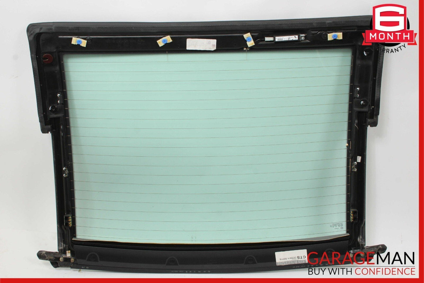 03-11 Mercedes R230 SL500 SL63 AMG Rear Windshield Back Window Auto Glass Clear