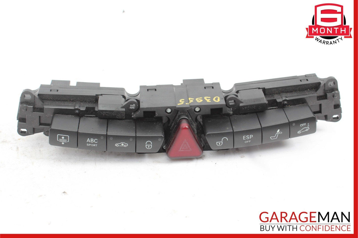 03-06 Mercedes W215 CL55 AMG Center Dashboard Control Switch 2208216558 OEM