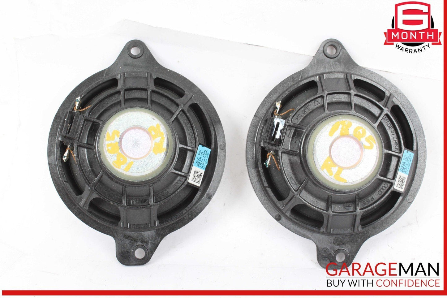18-24 Audi Q5 Front Left and Front Right Side Upper Door Audio Sound Speaker OEM