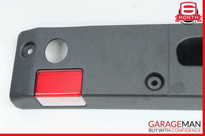 07-13 Mercedes W221 S550 S400 S63 AMG Trunk Lid Lock Latch Trim Cover Black