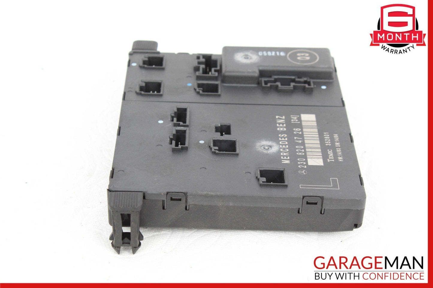 03-12 Mercedes R230 SL500 SL550 SL55 AMG Front Left Door Control Module Unit