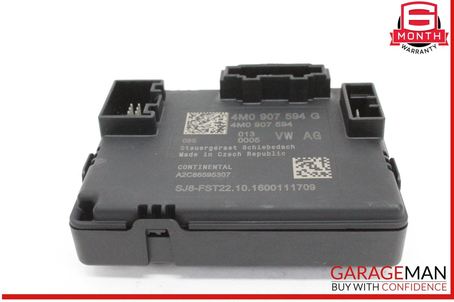 17-24 Audi Q7 Panoramic Sunroof Moonroof Control Module Unit 4M0907594G OEM