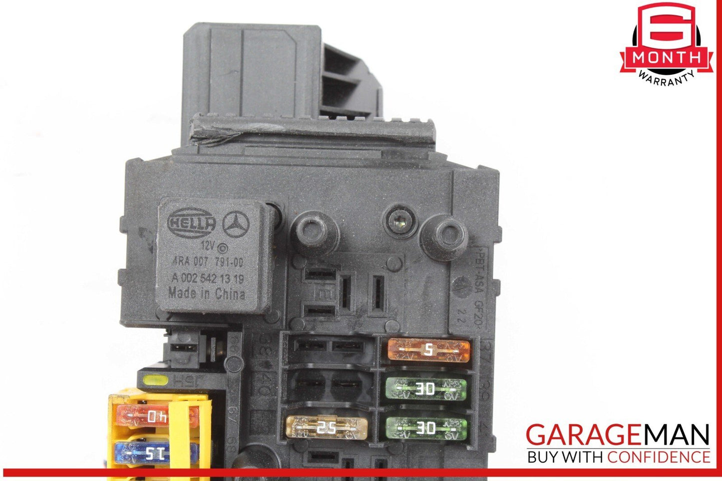 10-18 Mercedes W212 E550 Rear Fuse Relay Box SAM Signal Acquisition Assembly OEM
