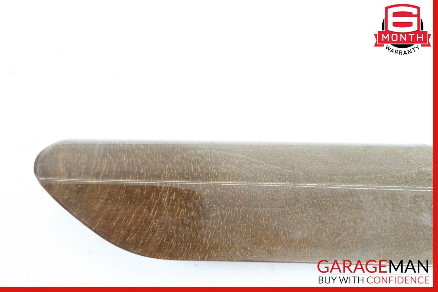 10-16 Mercedes W212 E350 E400 E500 Left Side Center Console Trim Strip Wood OEM