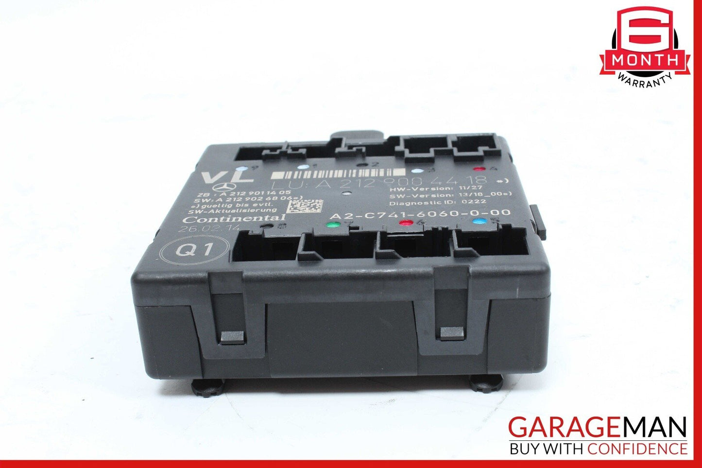 08-14 Mercedes W204 C250 Front Left Side Door Control Module Unit OEM