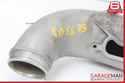 03-08 Mercedes R230 SL55 S55 AMG Right Engine Kompressor Air Intake Manifold OEM