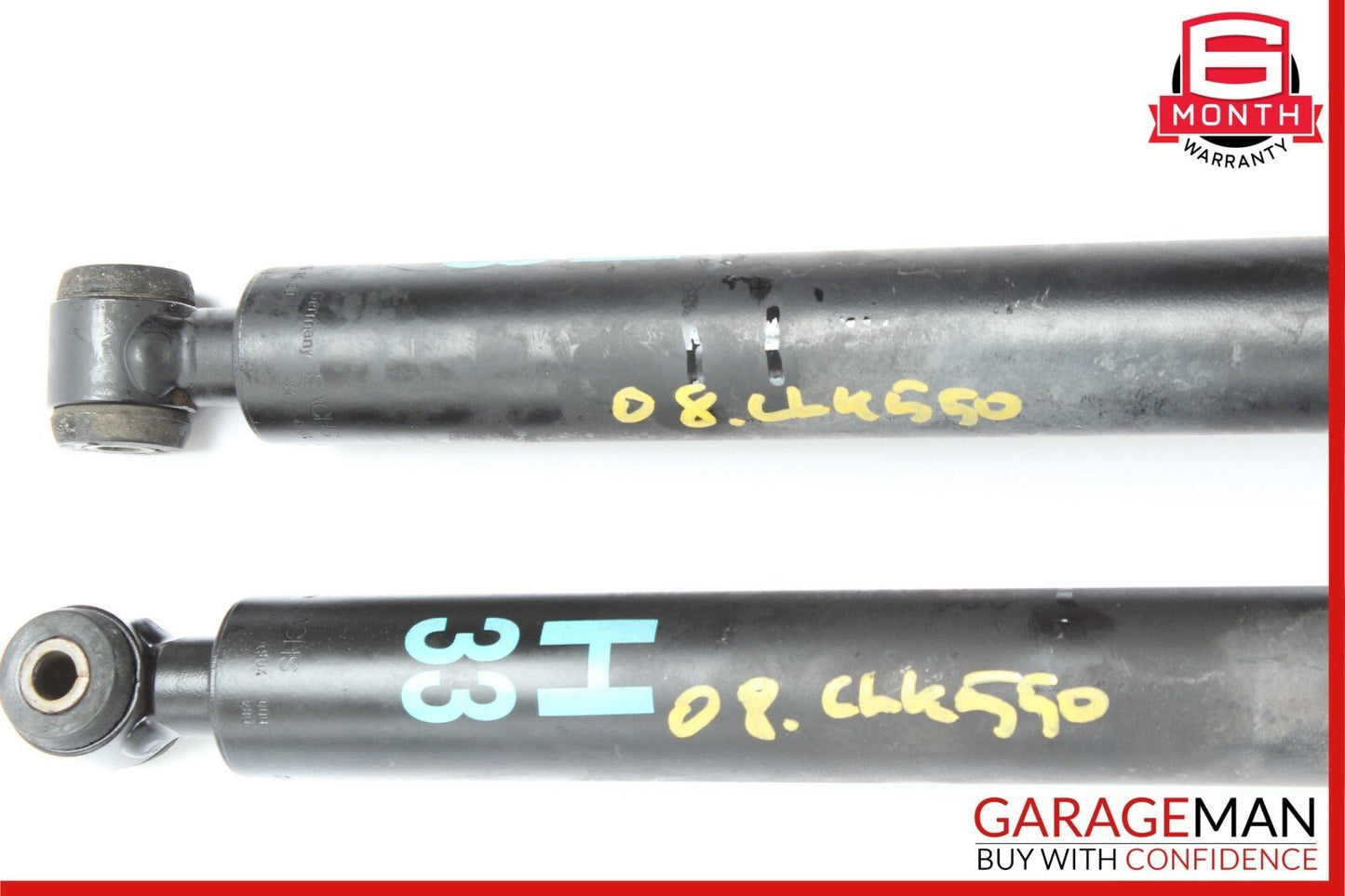 03-09 Mercedes W209 CLK550 Rear Right & Left Side Shock Absorber Strut Set OEM