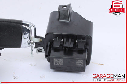 12-18 Audi A6 A7 Ignition Switch Control Lock Relay Module w/ Key 4H0909131 OEM
