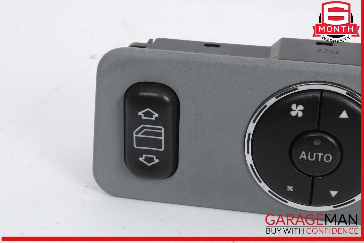 02-05 Mercedes W163 ML320 Rear Window Switch w/ Climate Control 1638200326 OEM