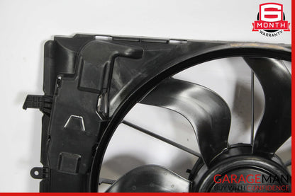 12-20 Mercedes R172 SLK250 Engine Radiator Cooling Fan Motor Shroud Assy
