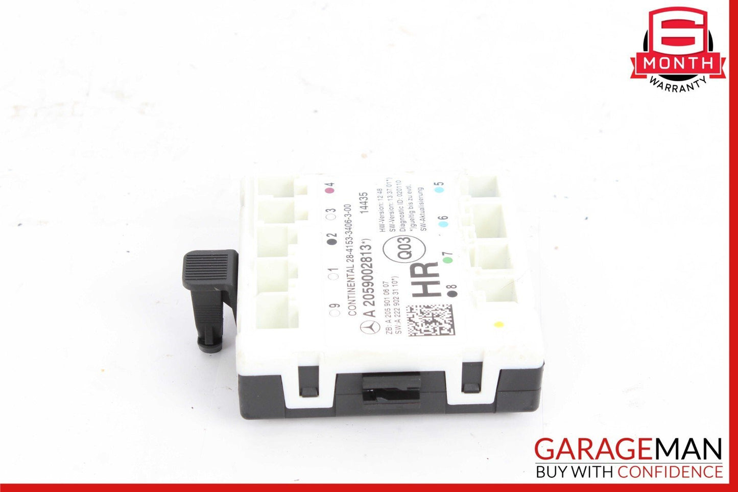 15-18 Mercedes W205 C350e Rear Right Side Door Control Module Unit 2059002813