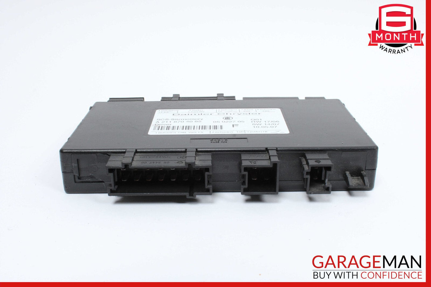 03-12 Mercedes SLK280 E350 CLS550 E320 ML500 Front Left Side Seat Control Module