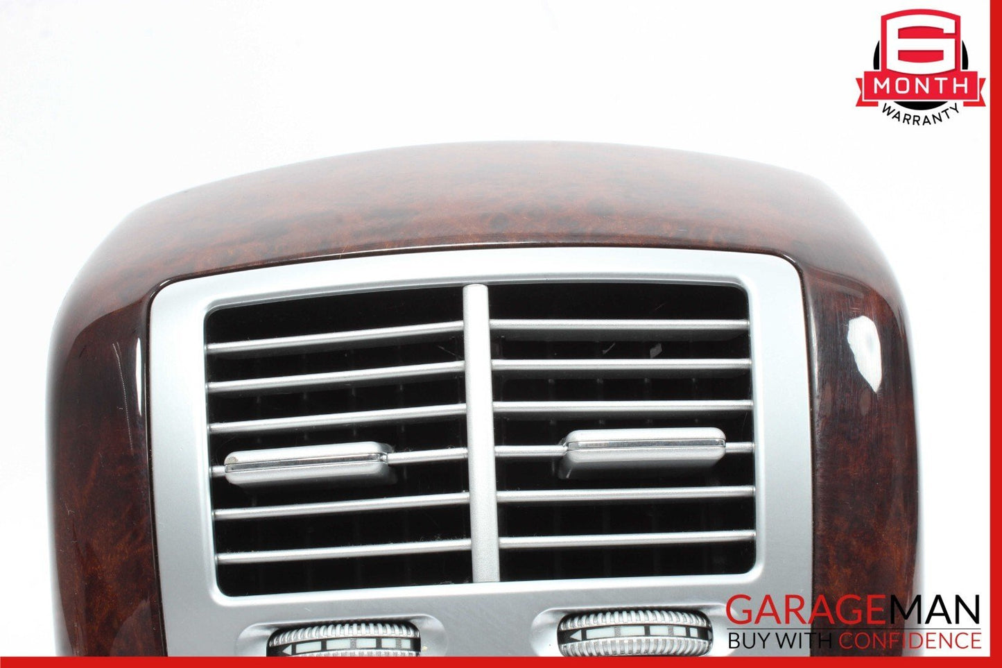 07-13 Mercedes W221 S550 S500 Rear Center Console A/C Air Vent Grille Trim Assy