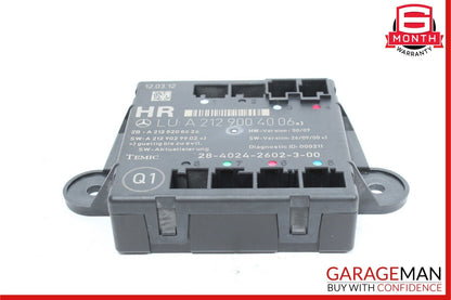 08-18 Mercedes W204 C250 C300 Rear Right Side Door Control Module OEM