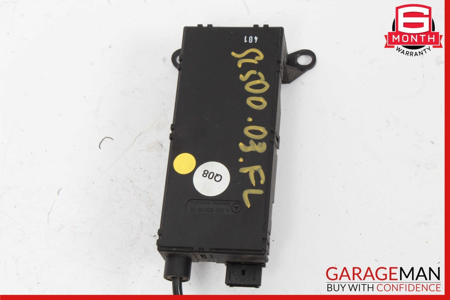 03-06 Mercedes R230 SL500 SL55 AMG Door Keyless Go Entry Antenna Module OEM