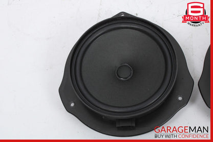 08-15 Mercedes W204 C250 C350 Front Right & Left Door Sound Speakers Set of 2