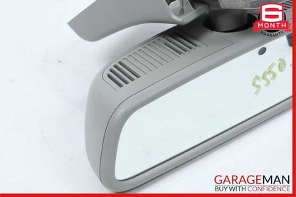 07-09 Mercedes W221 S550 S63 S600 AMG Interior Rear View Mirror Gray OEM
