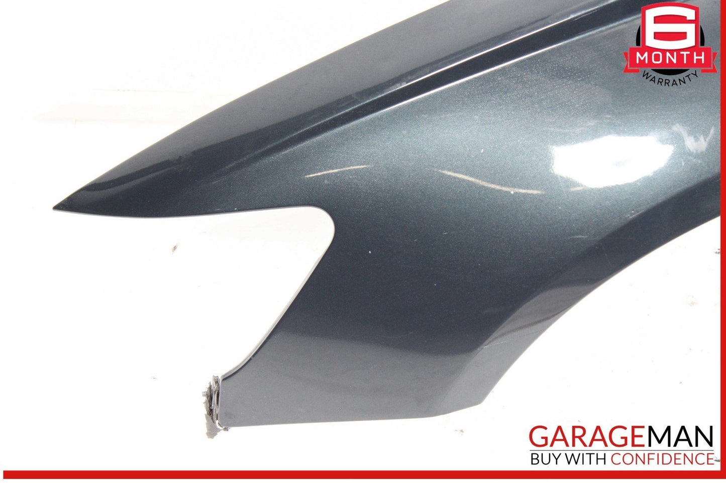 12-18 Audi A6 S6 Front Left Driver Side Fender Panel Black OEM