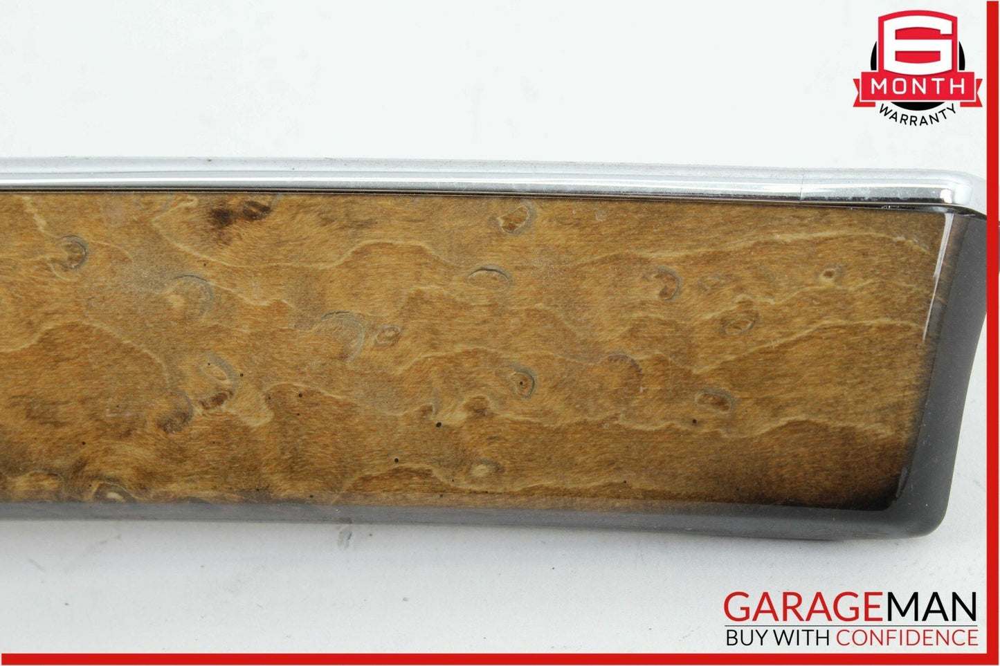 03-09 Mercedes W211 E350 E55 AMG Dashboard Dash Left Molding Trim Wood OEM