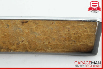03-09 Mercedes W211 E350 E55 AMG Dashboard Dash Left Molding Trim Wood OEM