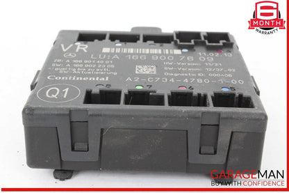12-19 Mercedes X166 GL450 4MATIC Front Right Side Door Control Module Unit