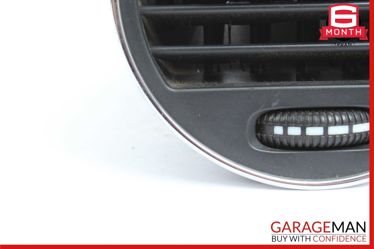 06-11 Mercedes W219 CLS500 Front Right Dash A/C AC Air Heater Vent Trim Black