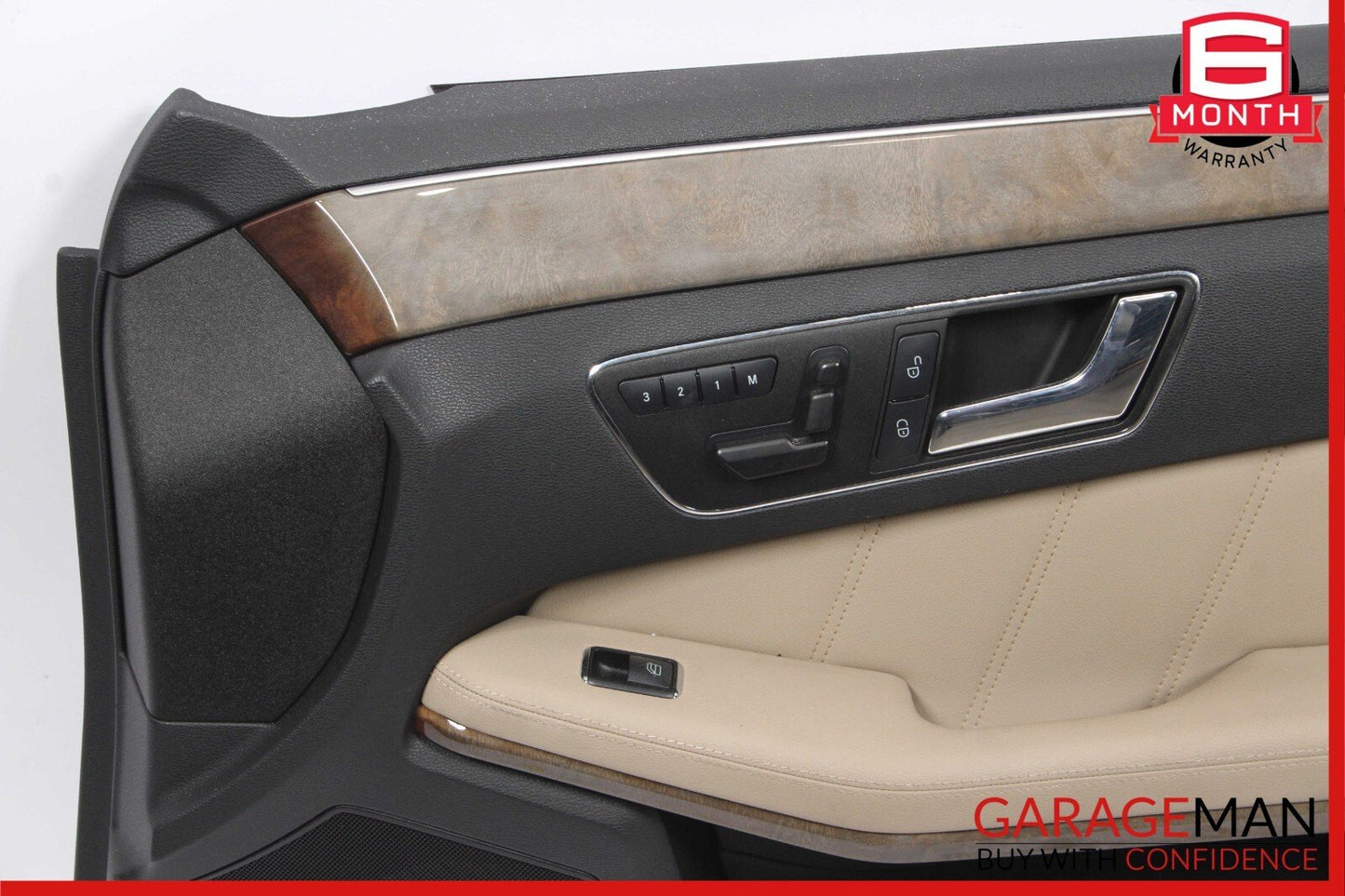 10-13 Mercedes W212 E350 E300 E550 Front Right Side Interior Door Panel Beige