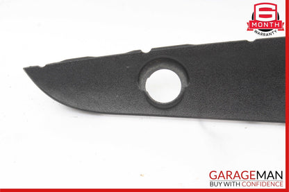 10-13 Mercedes W212 E400 E350 E63 AMG Sedan Trunk Lid Tailgate Handle Trim Black