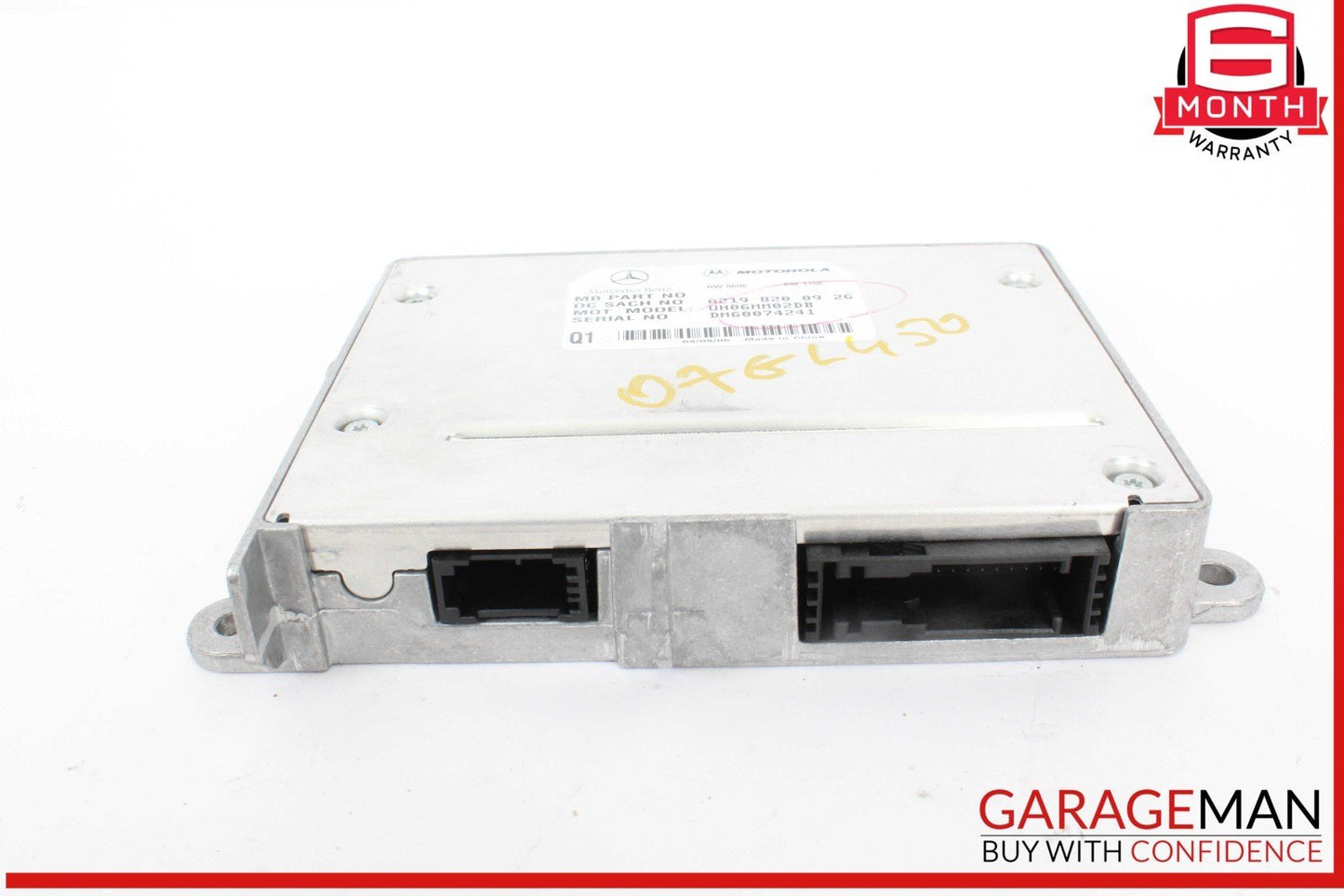 06-12 Mercedes X164 GL450 4MATIC Communication Control Module 2198200926 OEM
