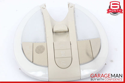 06-11 Mercedes W219 CLS500 Front Overhead Dome Light Sunroof Switch Beige OEM