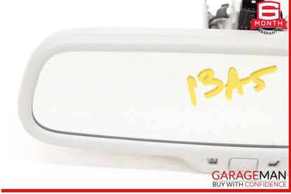 13-17 Audi A5 S4 A4 Q5 Front Upper Windshield Interior Rear View Mirror Gray OEM