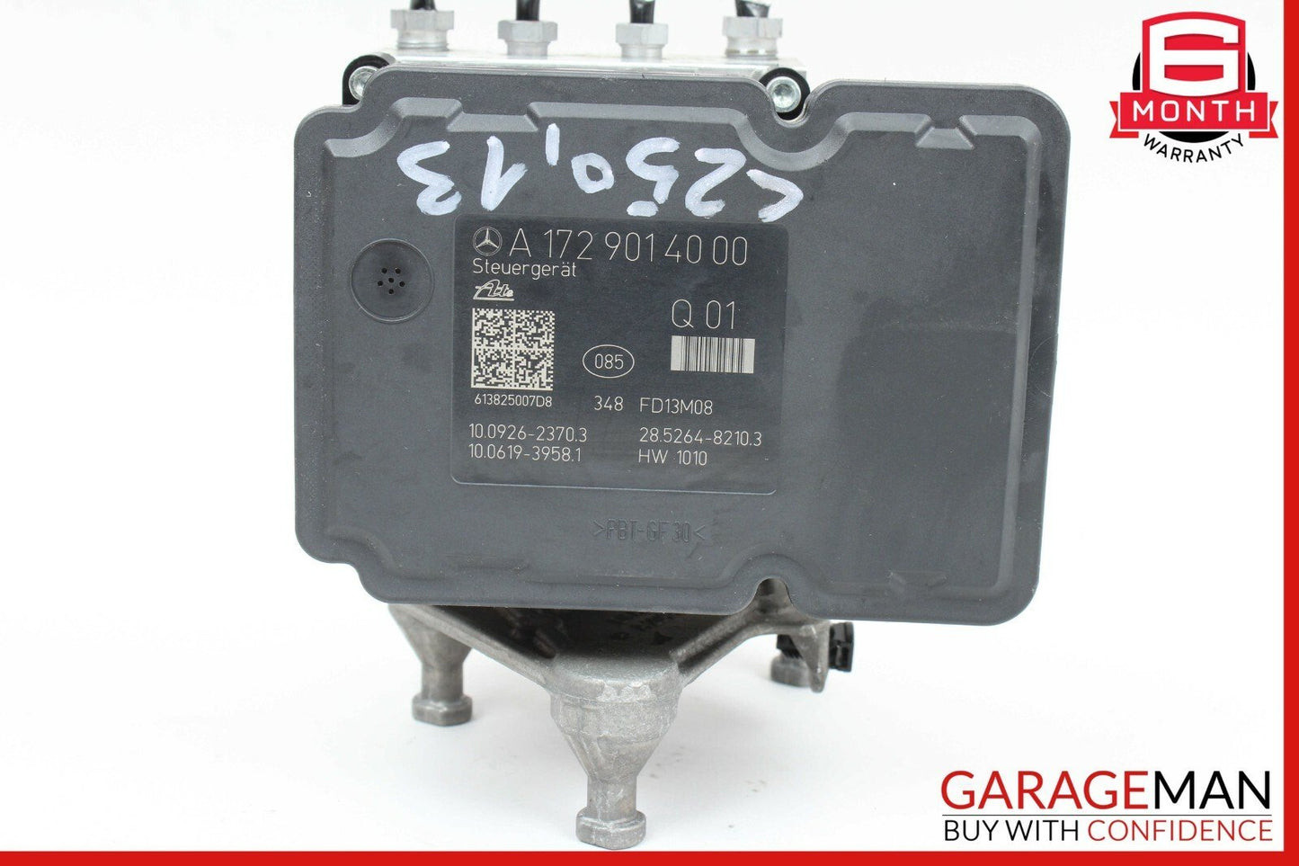 12-14 Mercedes W204 C250 ABS Anti Lock Pump Brake Module 1729014000 OEM