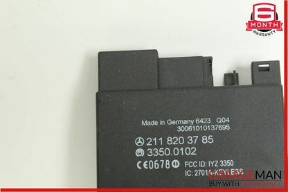 03-09 Mercedes W211 E500 E63 AMG CLS500 Rear Door Keyless Go Control Module OEM