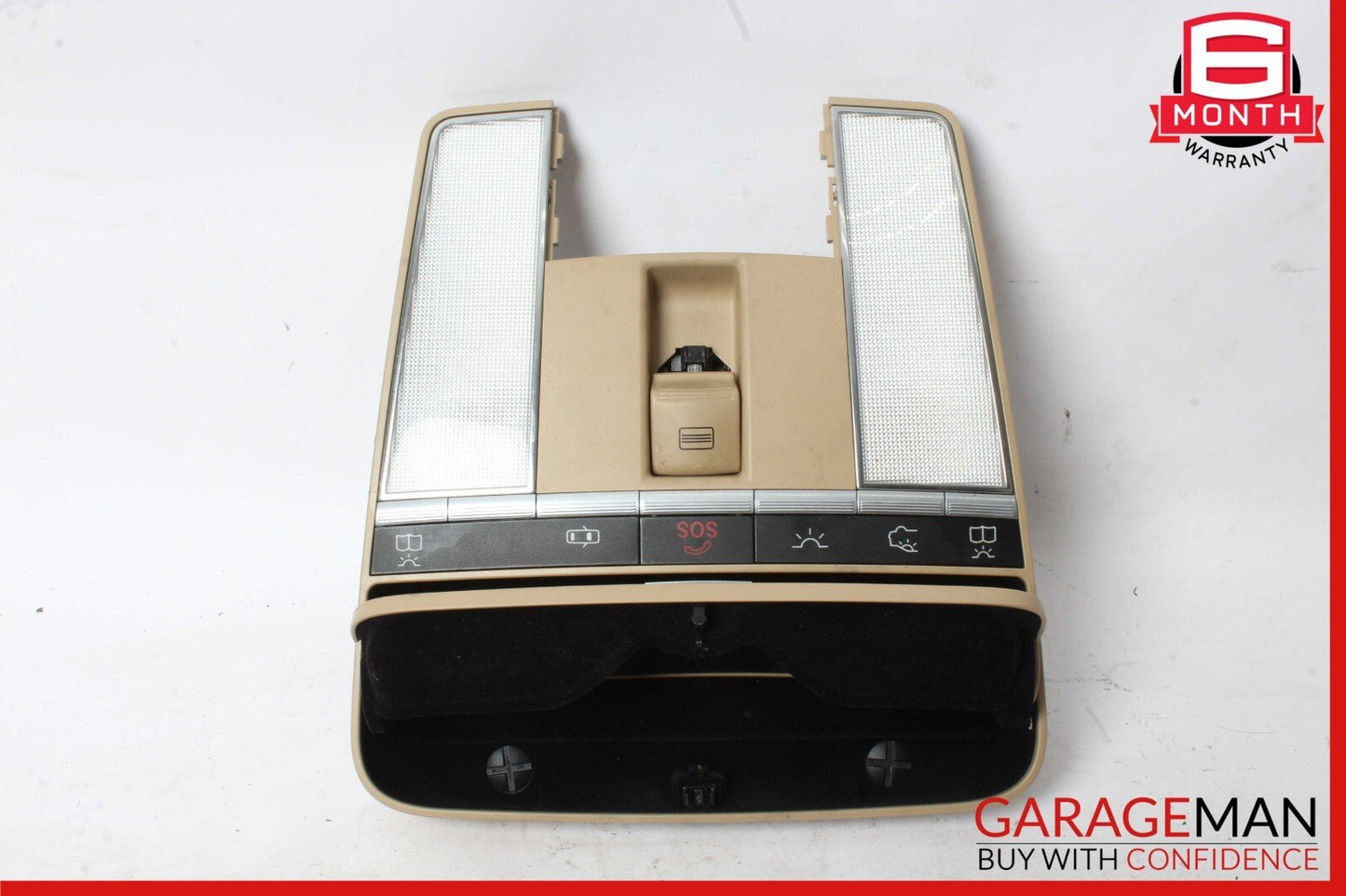 07-10 Mercedes W216 CL550 S550 Upper Overhead Dome Light Sunroof Control OEM