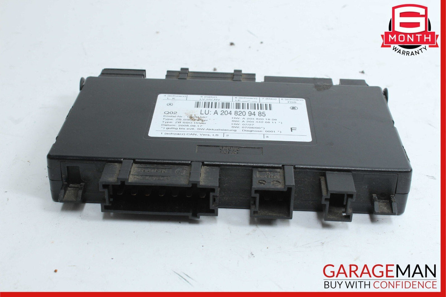 08-18 Mercedes C250 E350 CLS400 SLK350 Front Left Side Seat Control Module Unit