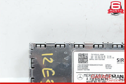 Mercedes W212 E350 E400 SLK250 Sirius Satellite Radio Receiver 2128706489 OEM