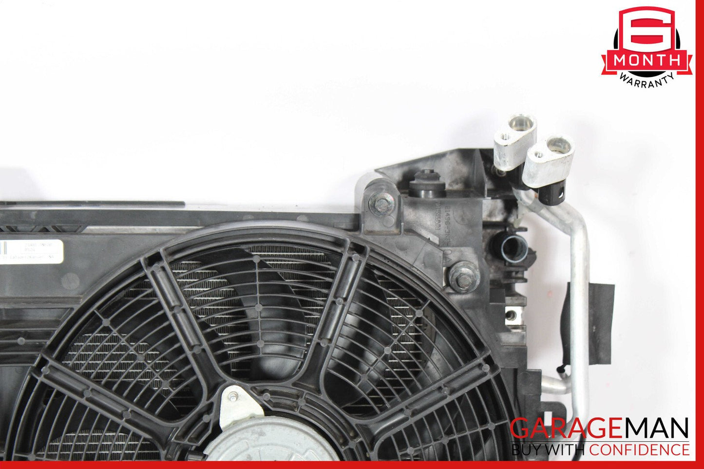 13-17 Nissan Leaf Engine Motor Cooling Radiator A/C AC Condenser Assembly OEM