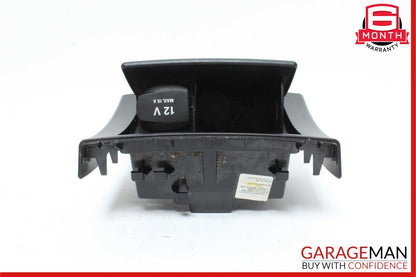 10-16 Mercedes W212 E350 E550 Rear Center Console Ash Tray Compartment Black