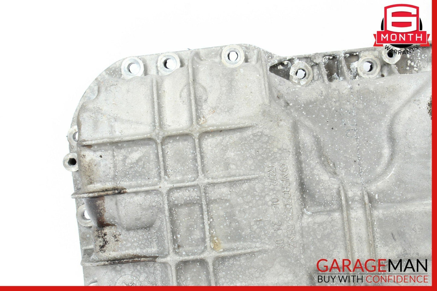 06-11 Mercedes W204 C300 Engine Upper Oil Sump Baffle Pan 2720142102 OEM