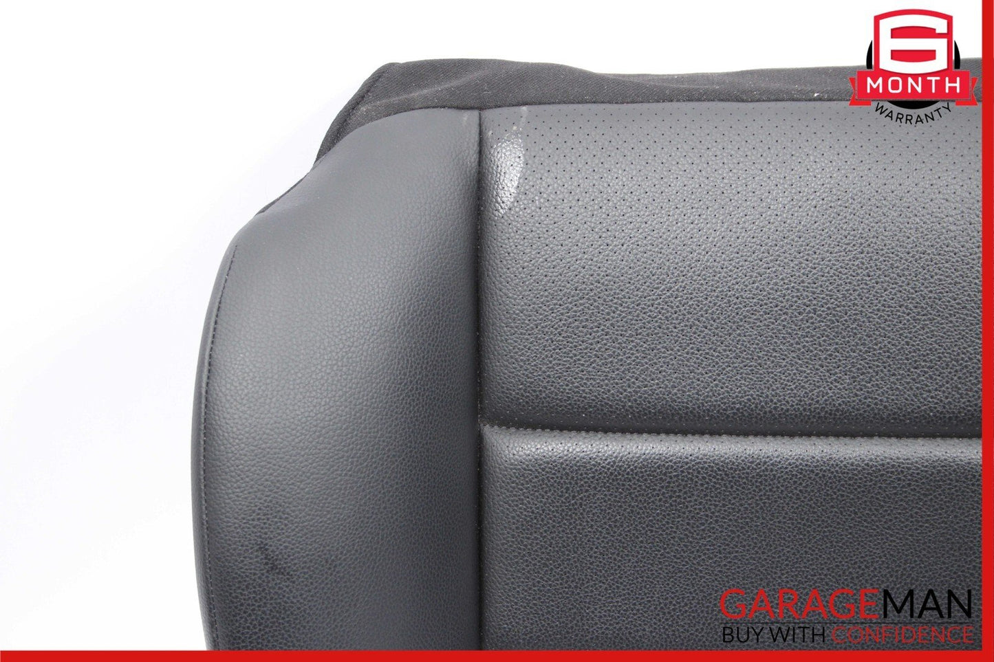 08-14 Mercedes W204 C250 Sedan Front Right Top Upper Seat Cushion Cover Black