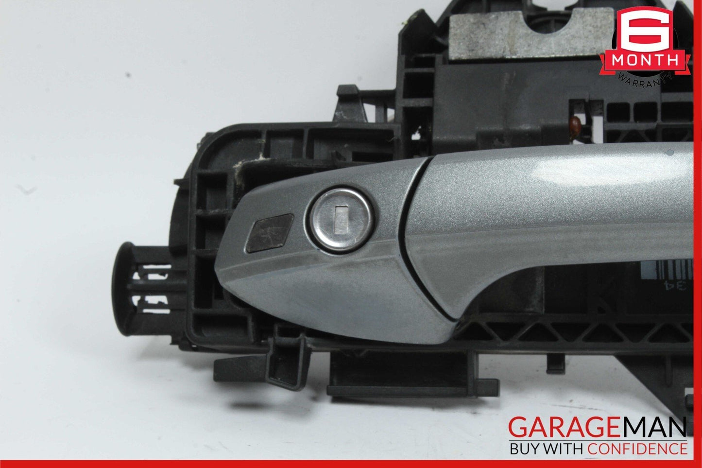 08-14 Mercedes W204 C250 Front Left Side Exterior Door Handle Palladium Silver