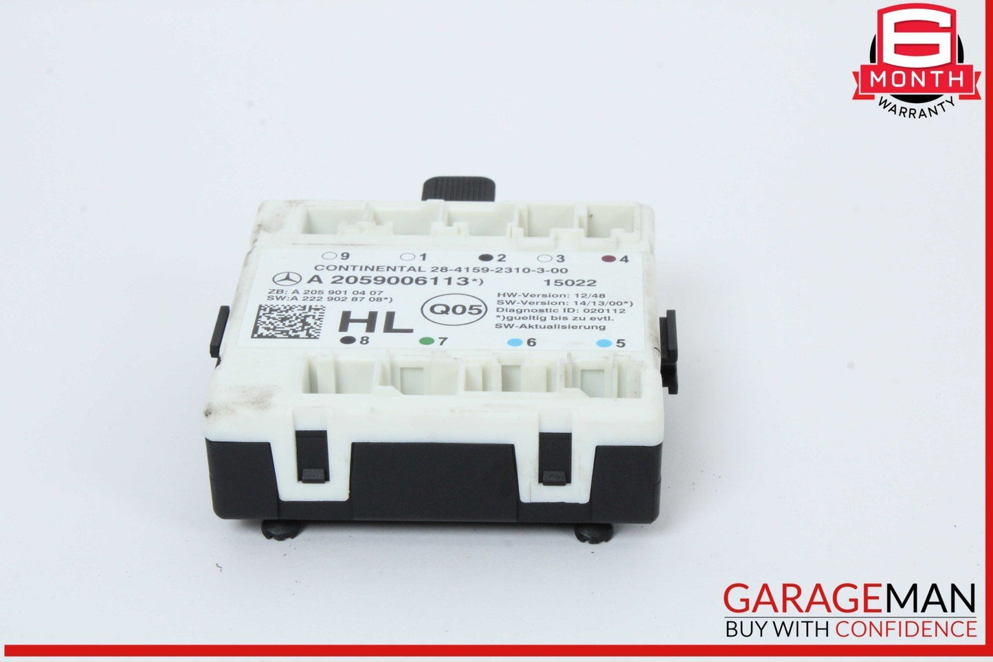 15-18 Mercedes W205 C300 C400 Rear Left Driver Side Door Control Module Unit OEM