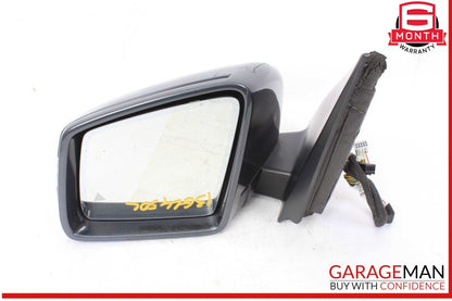 12-16 Mercedes X166 GL450 Front Left Side Door Rear View Mirror w/ Blind Spot